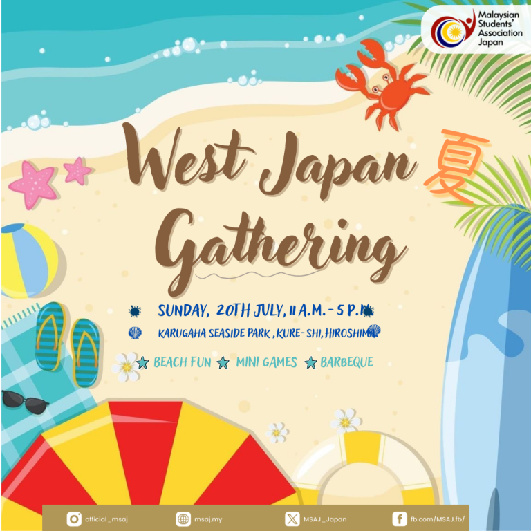 Msaj 9 MSAJ: Malaysian Students' Association Japan